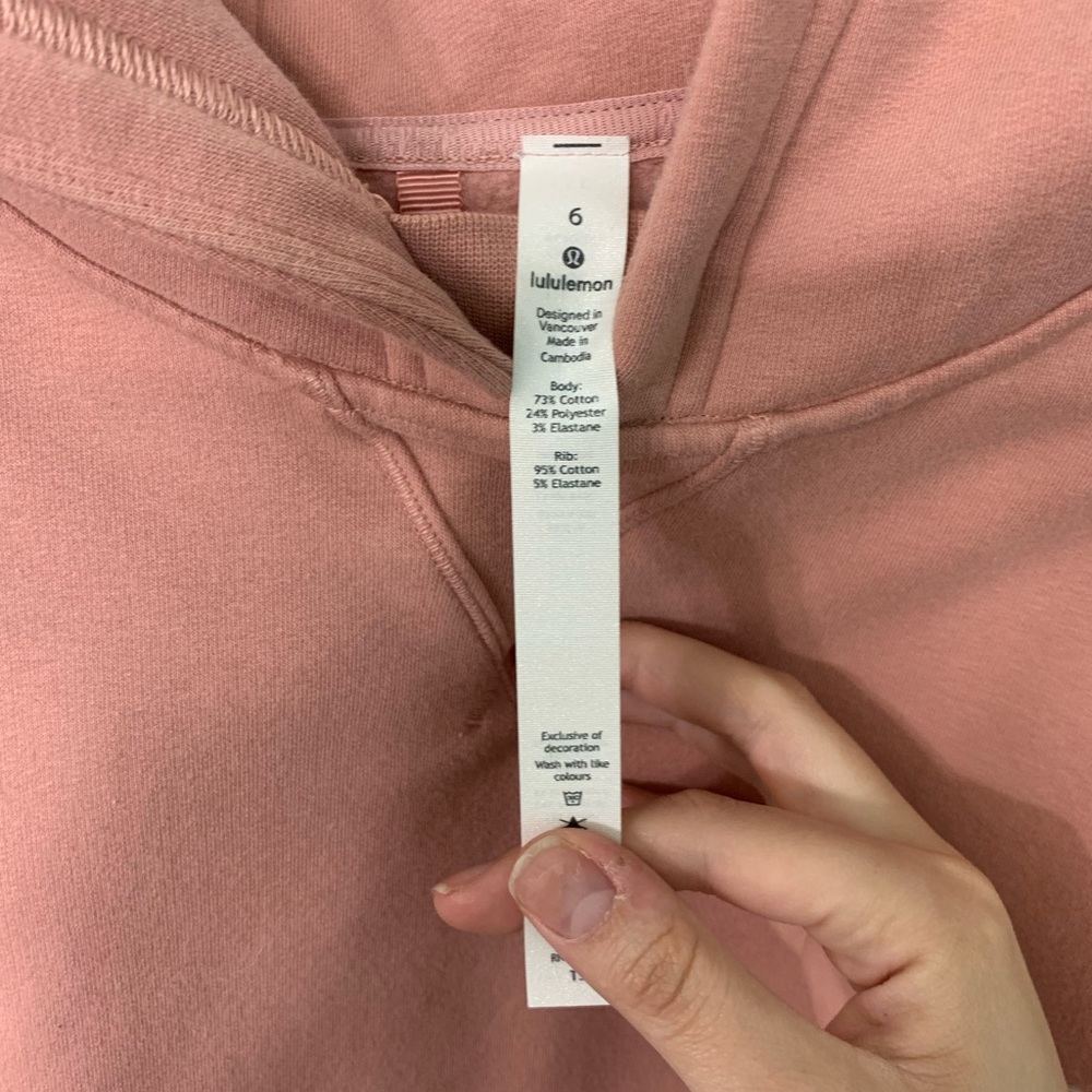 NWOT lululemon all yours hoodie - Picture 2 of 4